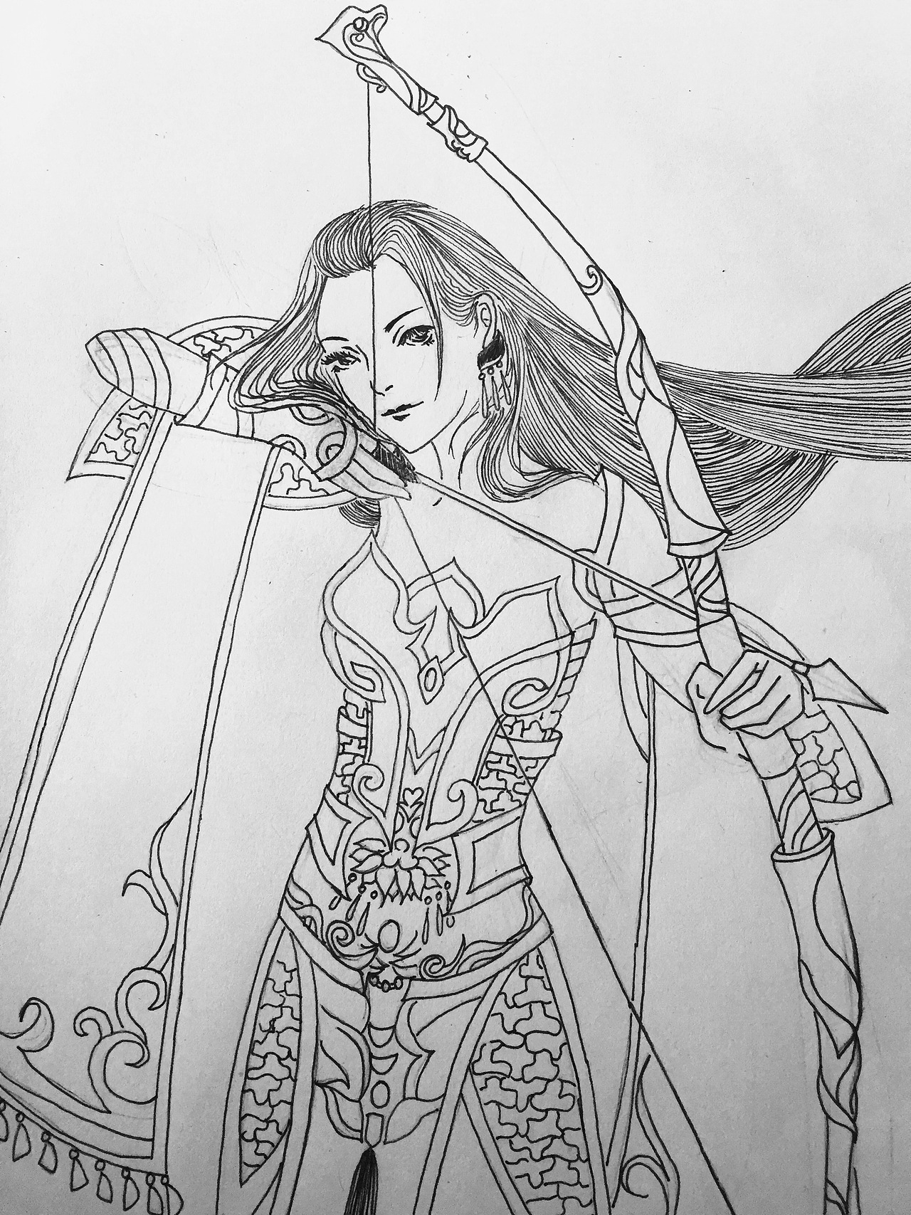 一定要画完12门派御姐