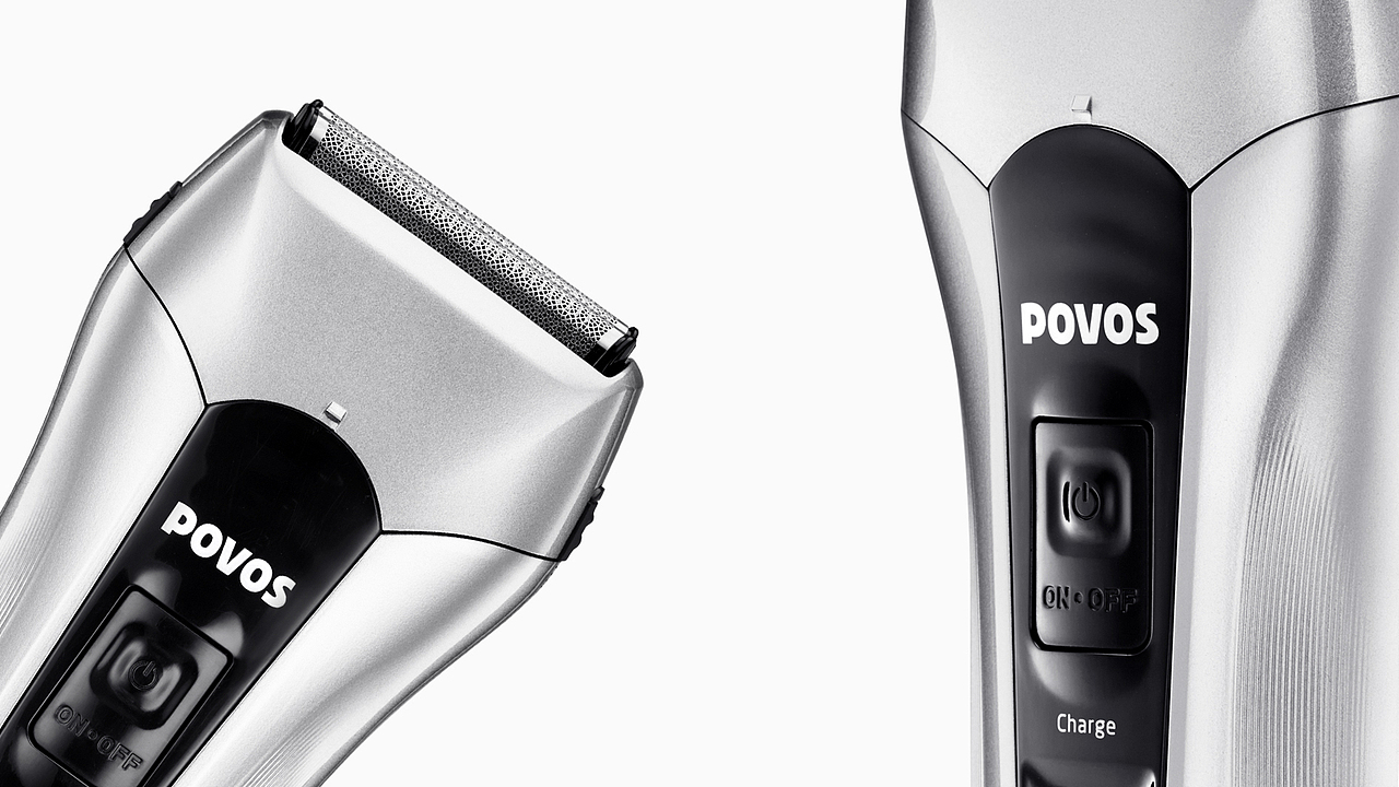 POVOS奔腾剃须刀（图ZMTI4NDg3MDY4） - 产品摄影 - 站酷设计师東賢摄影原创素材 - 站酷ZCOOL