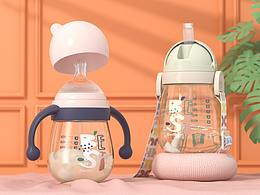 一些母婴产品图的渲染