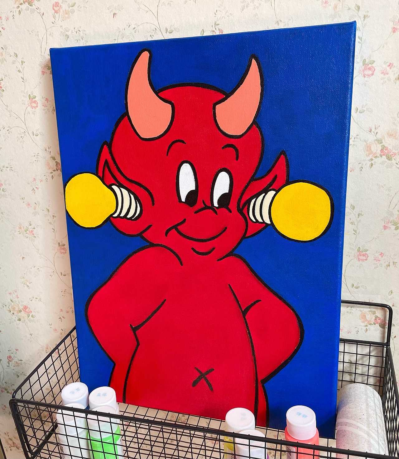 一波丙烯裝飾畫（圖ZMjgxNzUxOTI0） - 藝術(shù)插畫 - 站酷設(shè)計師三歲三歲三三歲原創(chuàng)素材 - 站酷ZCOOL