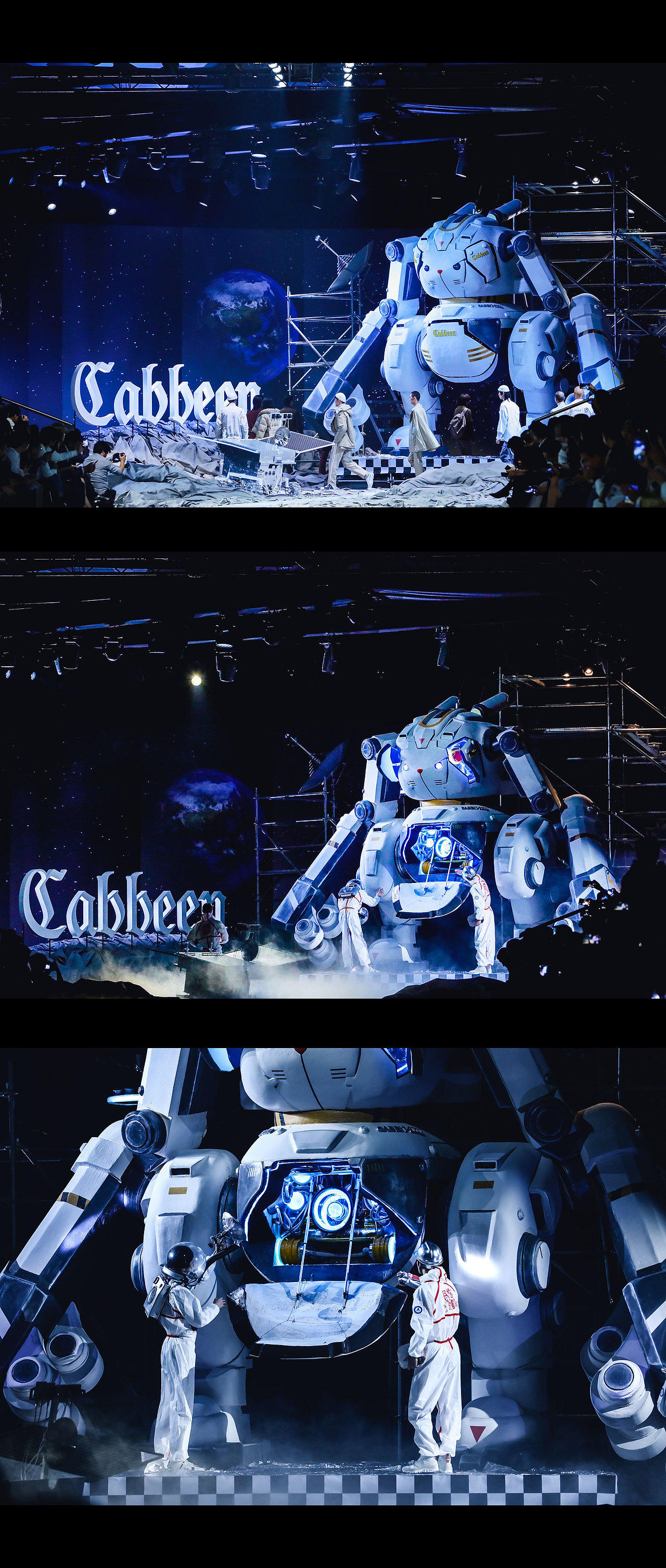Cabbeen卡宾X中国航天文化-月兔计划主题时装秀