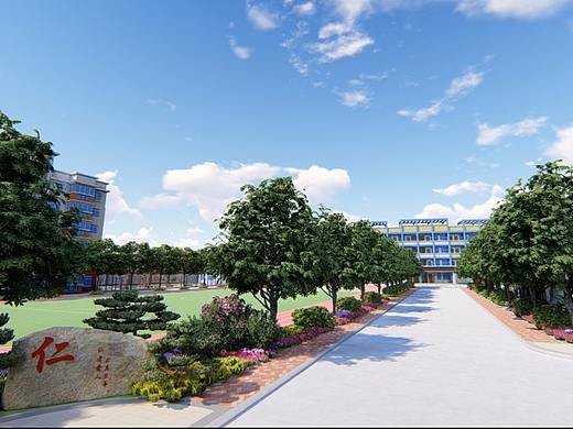 lumion校园景观漫游