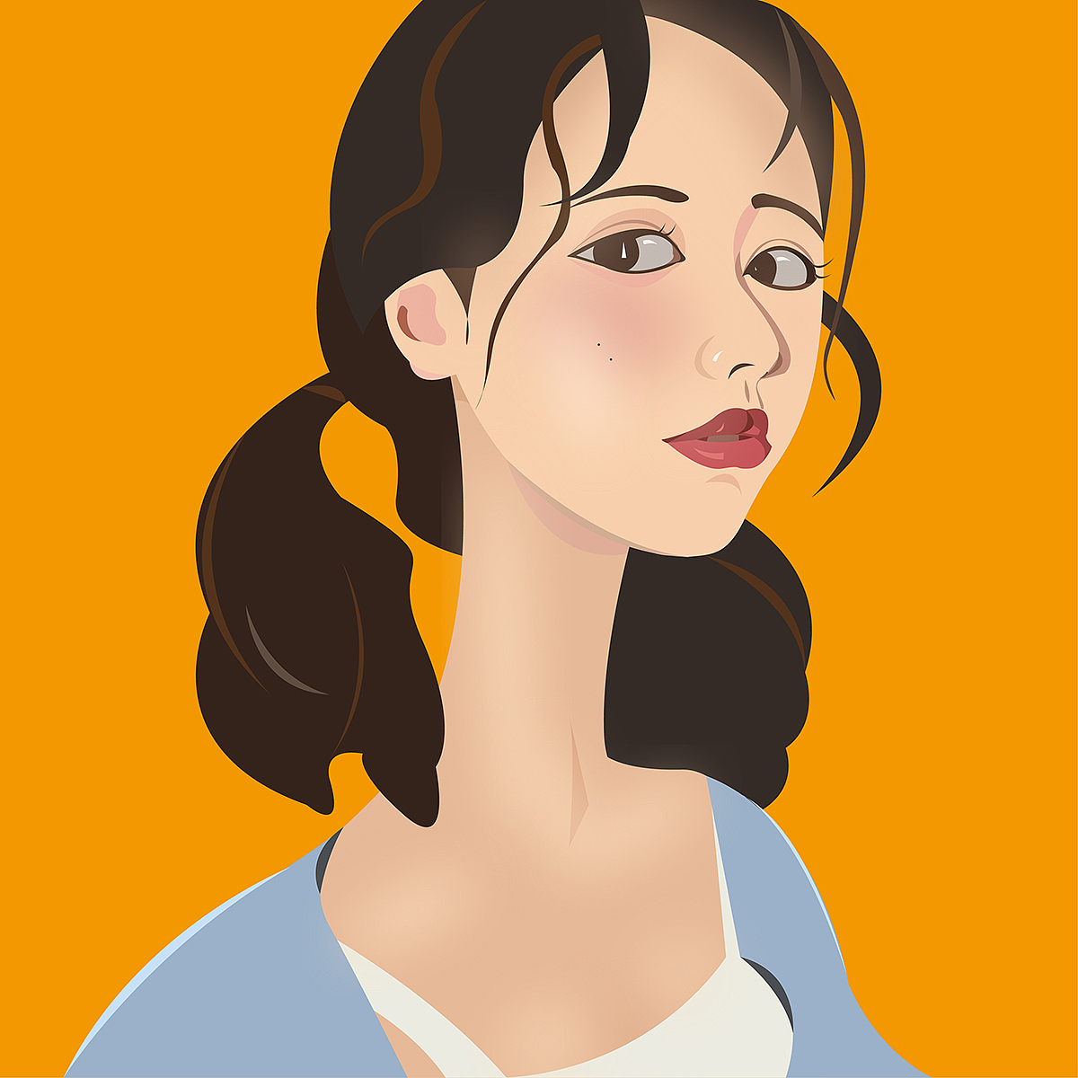 一组人物头像练习