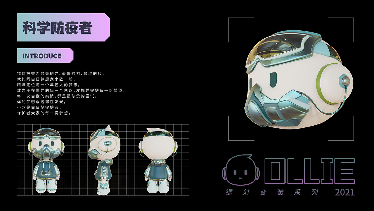 OPPO x IP DESIGN丨镭射变装系列（图ZMjgzMzc4NTYw） - IP形象 - 站酷设计师言帆原创素材 - 站酷ZCOOL