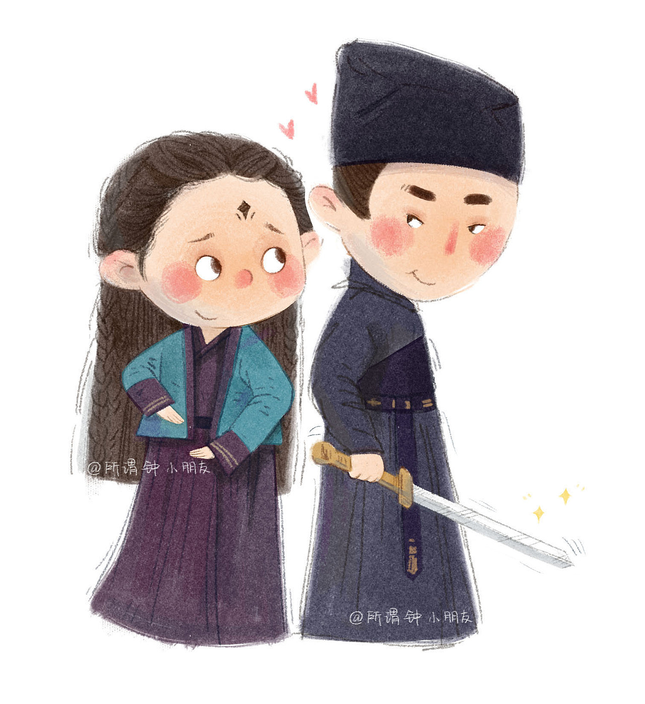 三生三生十里桃花同人图