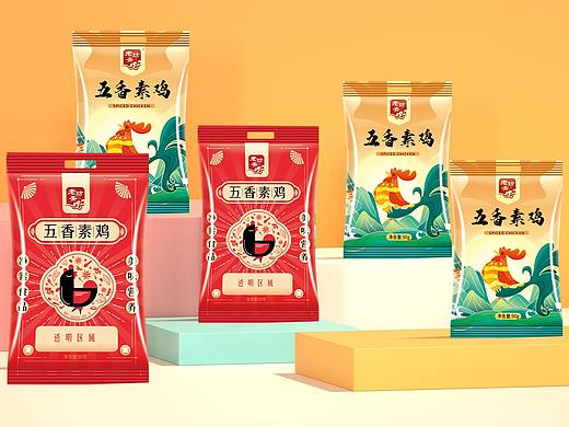 食品包装五香素鸡
