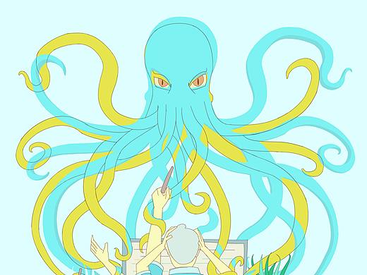 七月是暑假（个人主页-ZMzc4MjY3Mjg=） - 创作习作 - 站酷设计师杨小先原创素材 - 站酷ZCOOL