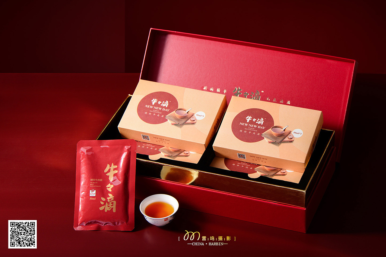 《滋补礼盒 牛牛滴》 美食 产品 环境 哈尔滨雷鸣摄影