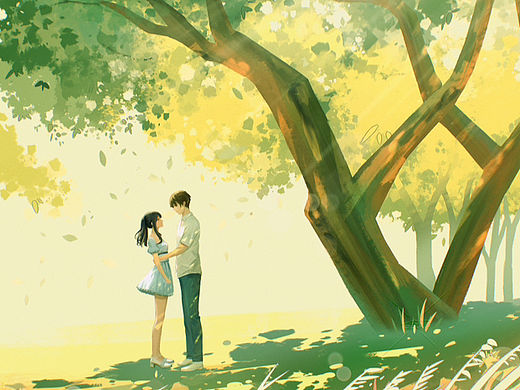 那年夏天（个人主页-ZNjQyMjM3NDQ=） - 创作习作 - 站酷设计师七安菲原创素材 - 站酷ZCOOL
