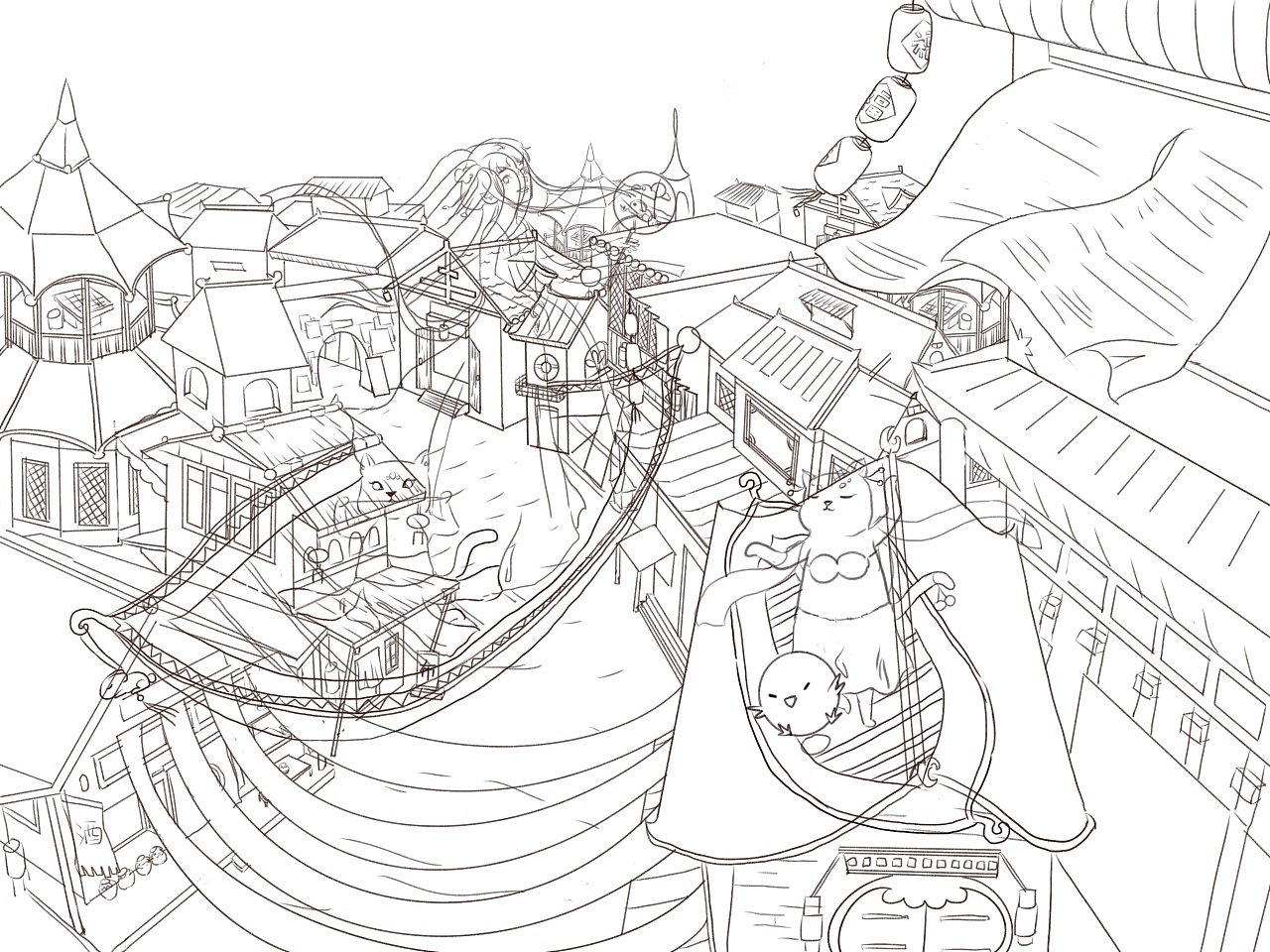 「pad画画」梦回大唐