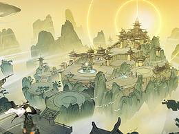 古风仙侠武侠人物设定场景设定