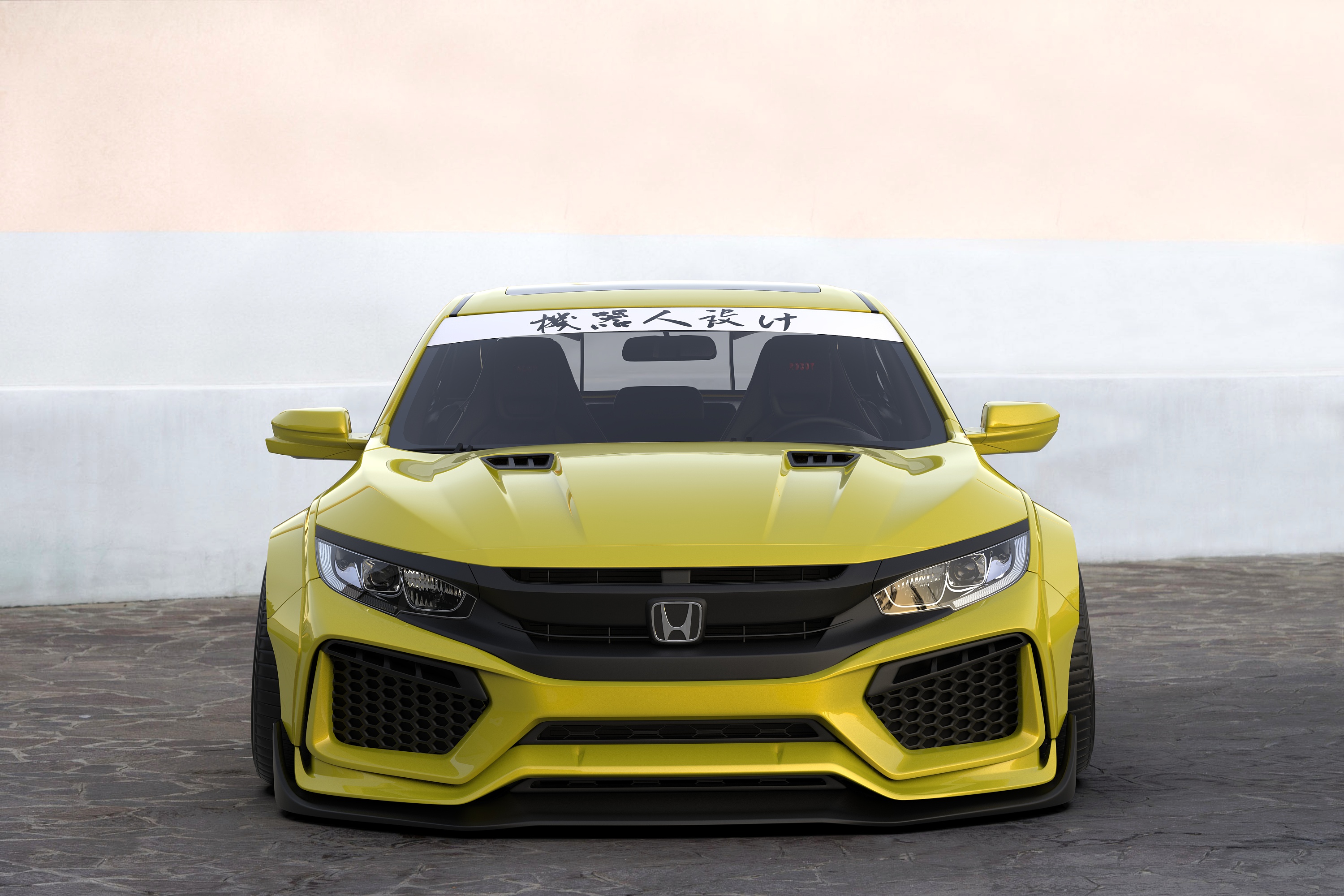 思域原创宽体套件设计