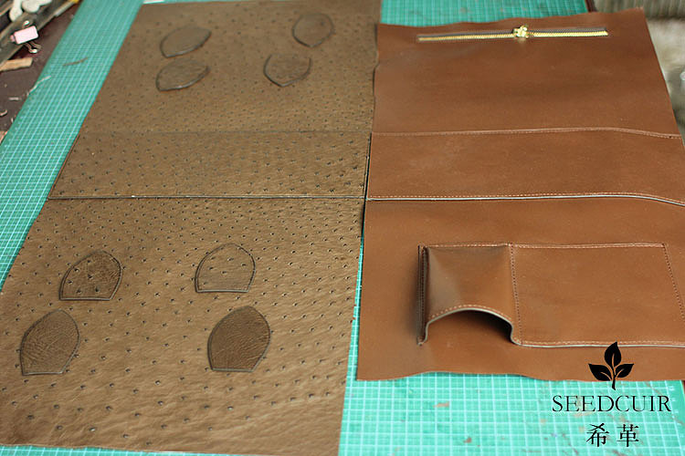 精细·手工皮具 一款手缝鸵鸟皮女包的制作（图ZNjk4NTI3Ng==） - 其他 - 站酷设计师jakyri原创素材 - 站酷ZCOOL