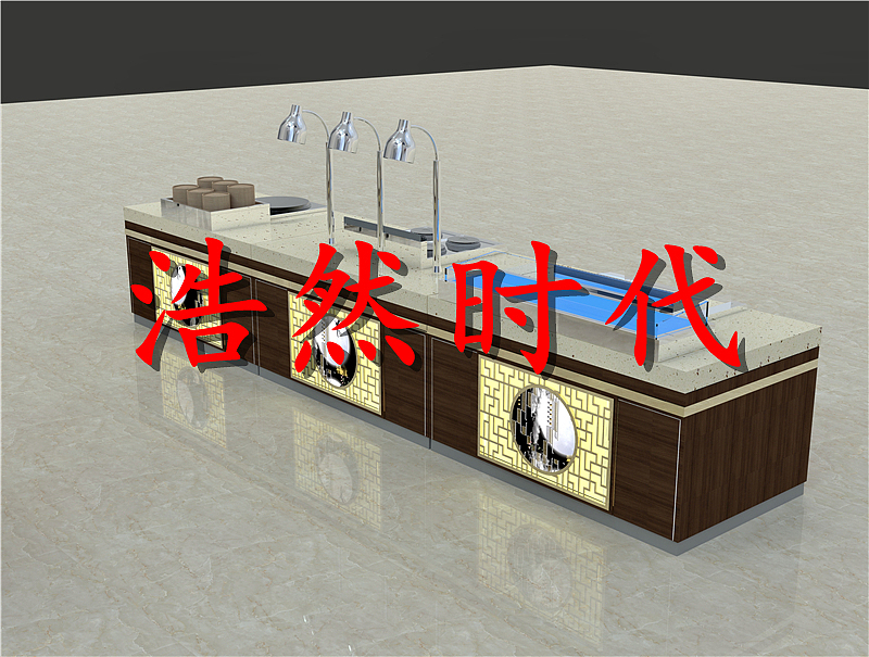 大理石餐台制作定制 餐厅移动布菲台定制加工