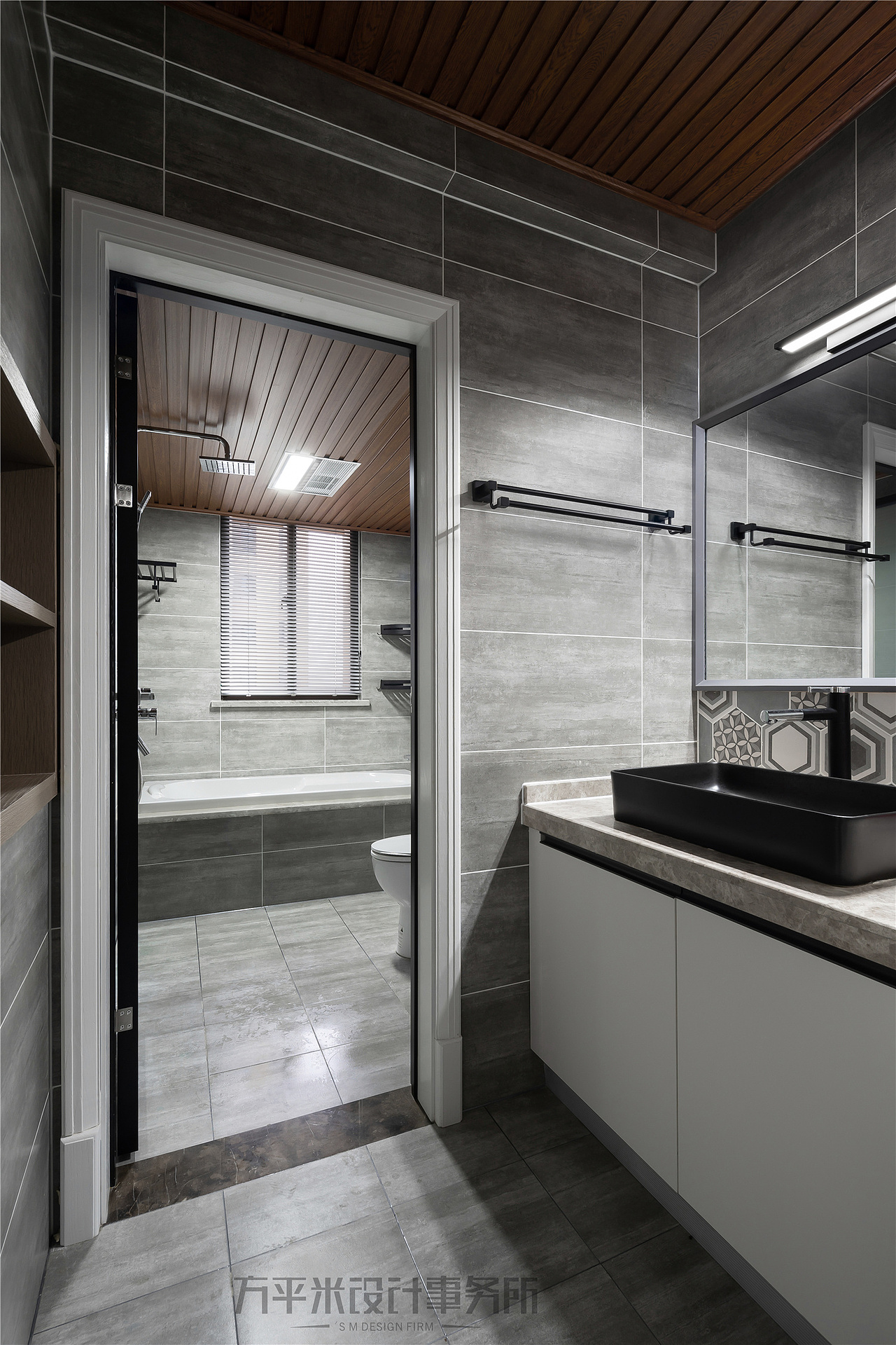 雪松与甜橙 - 现代北欧公寓实景-97平2居（图ZMTM4OTUwMTY0） - 家装设计 - 站酷设计师方平米设计原创素材 - 站酷ZCOOL