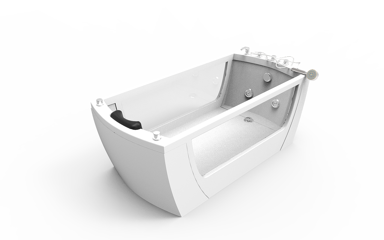 新型智能浴缸