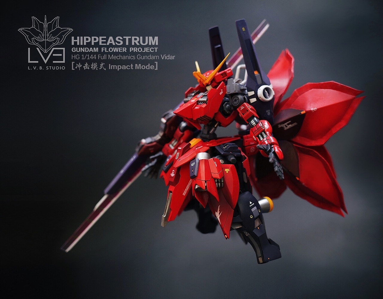HG维达尔高达鲜花盔甲大改造（图ZMjc0OTM0MDY4） - 手办/模玩 - 站酷设计师catcatbinbin原创素材 - 站酷ZCOOL