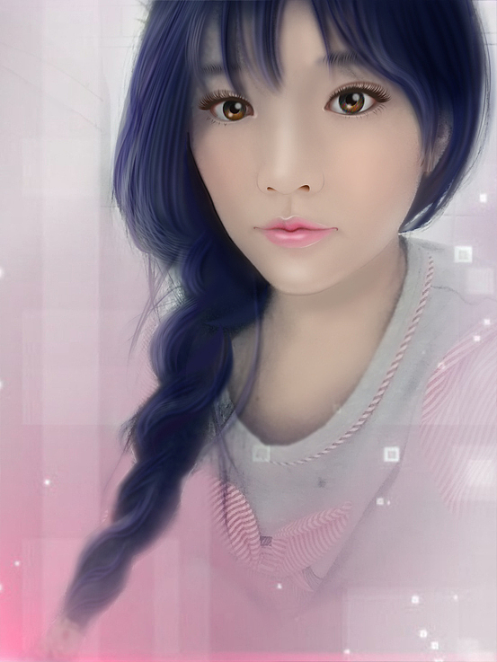 转手绘画像（图ZNTU0MzY1Mjg=） - 创作习作 - 站酷设计师joze_lv原创素材 - 站酷ZCOOL
