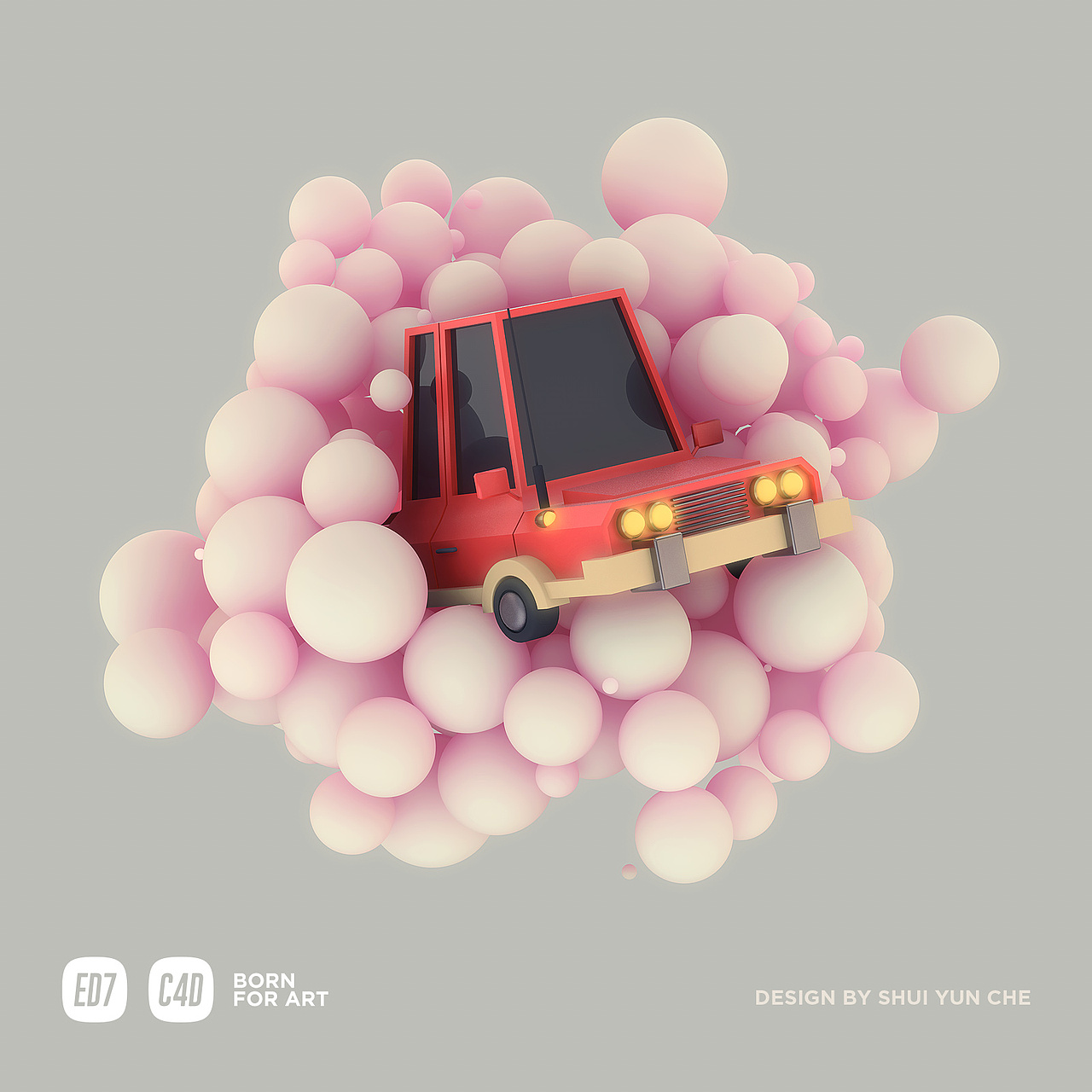 C4D视觉作品（图ZMjA1MzU1NTI4） - 其他三维 - 站酷设计师水云澈原创素材 - 站酷ZCOOL