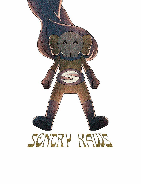 kaws&漫威|插画|创作习作|春田早萨姆 - 原创作品 - 站酷 (zcool)