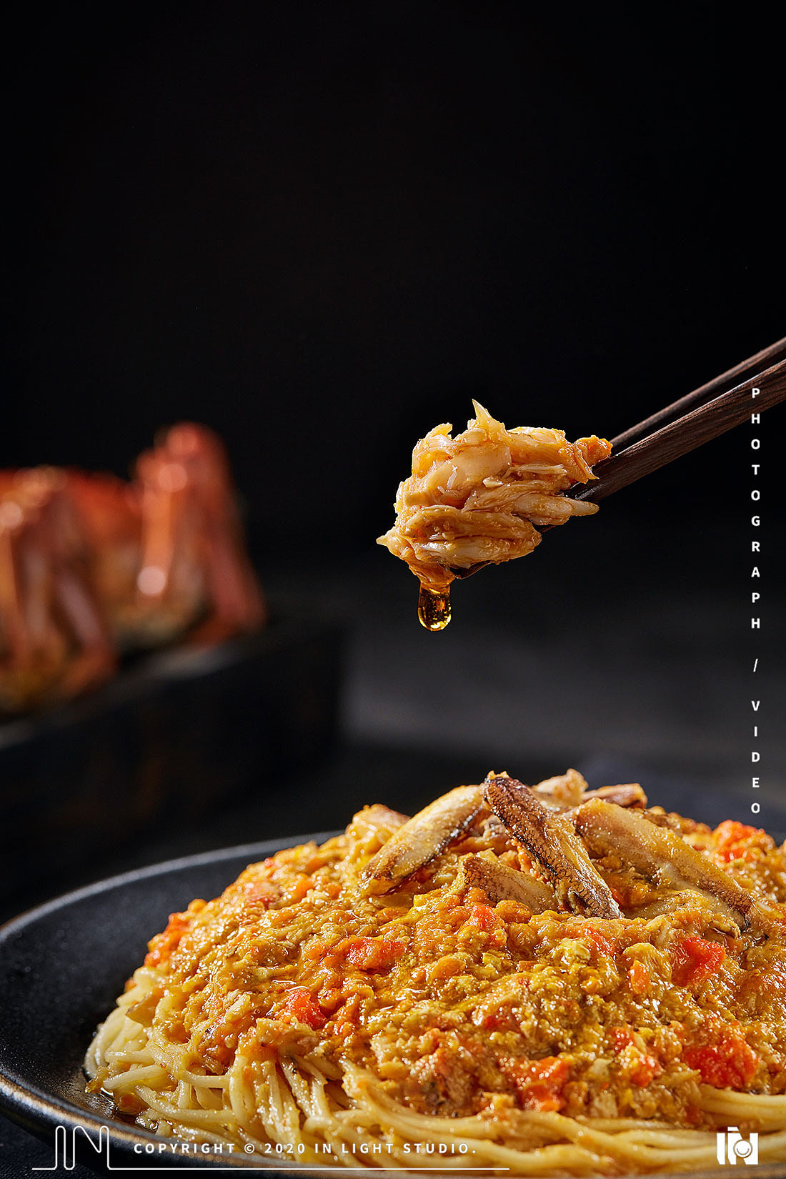 拉面说✖INLIGHT l 蟹黄面拍摄（图ZMjMwMDM5Mzky） - 产品摄影 - 站酷设计师INLIGHT光合原创素材 - 站酷ZCOOL