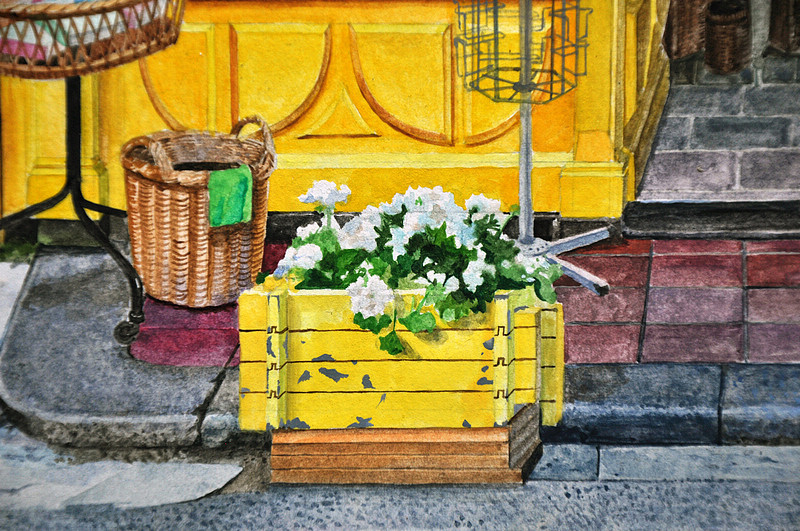 小小百货店 水彩