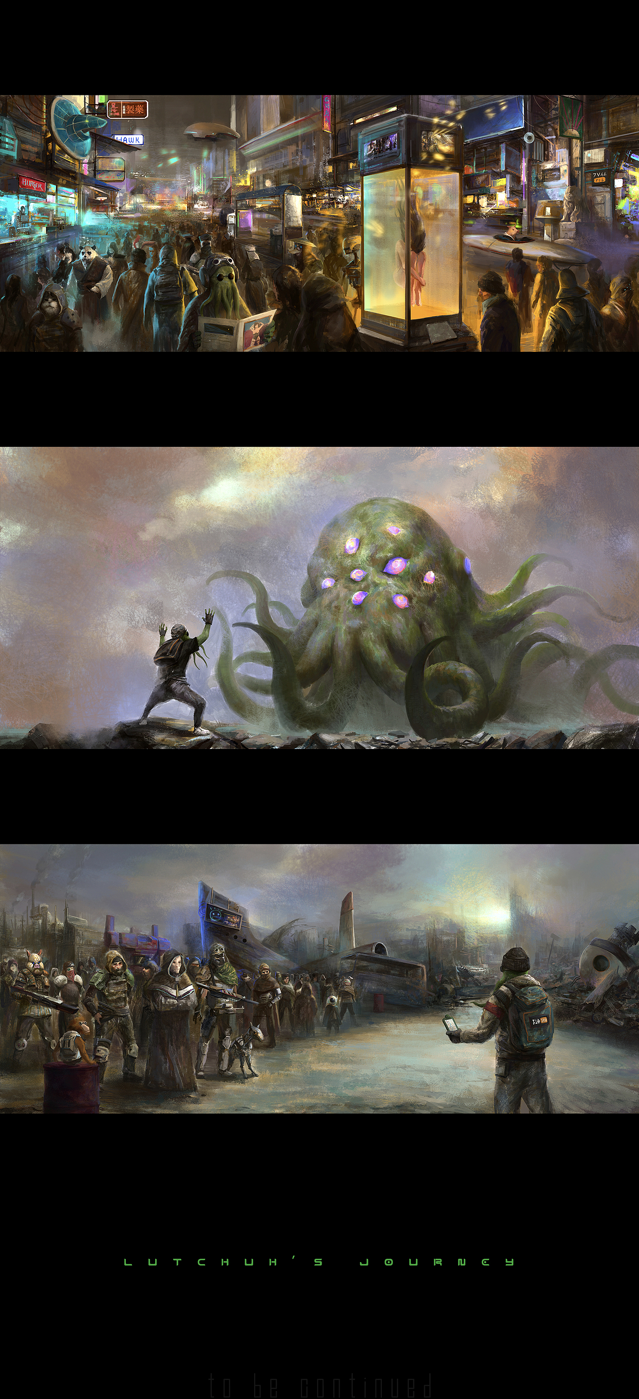 一个星际朋克的故事概念（图ZMjI4MTQwNzgw） - 概念设定 - 站酷设计师竹鹤威士忌原创素材 - 站酷ZCOOL