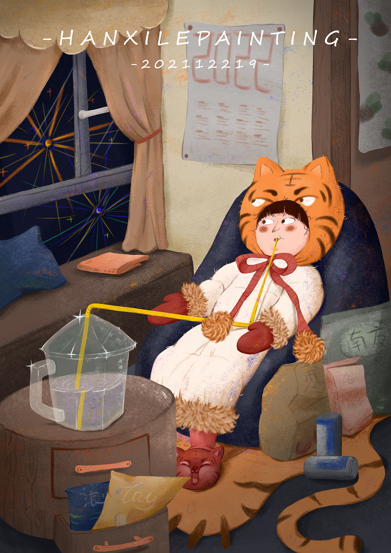 本命年（图ZMjg0MjU1NTA0） - 儿童插画 - 站酷设计师玉米杀手原创素材 - 站酷ZCOOL