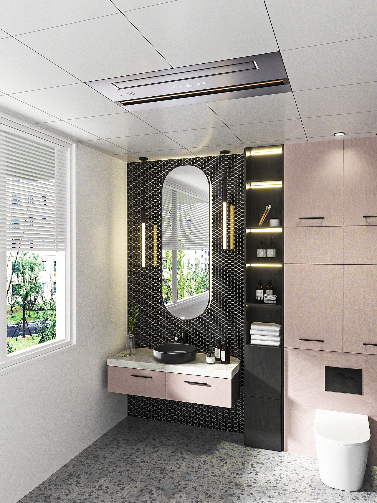 OPPLE浴霸场景渲染