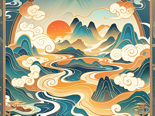 国风插画