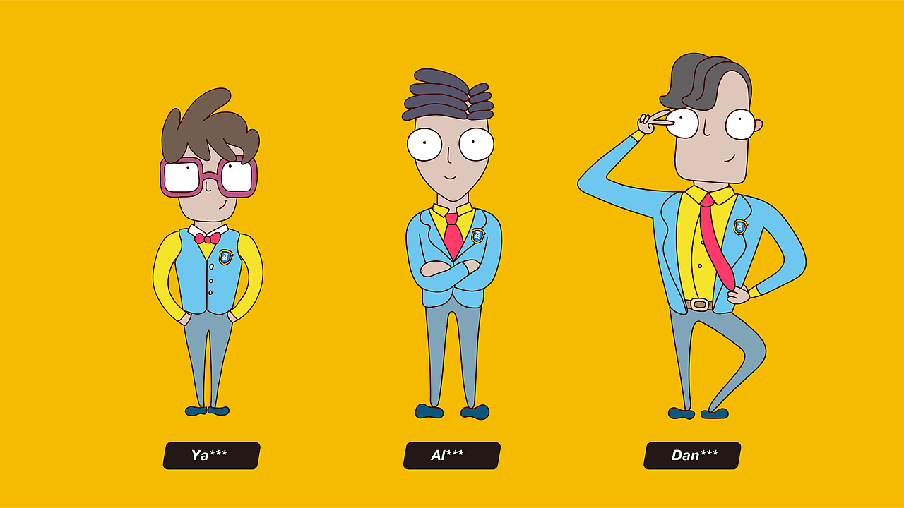 土豆雅思（教师卡通人设）（图ZMTMxMzcwMjU2） - 概念设定 - 站酷设计师Jooly原创素材 - 站酷ZCOOL