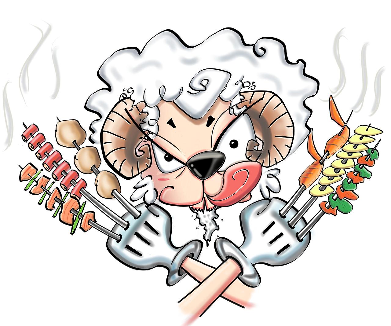 烧烤吧!金刚咩.