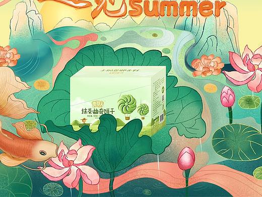 最近开始学习的国潮插画（个人主页-ZNDQ0MjcwNDQ=） - 海报 - 站酷设计师设计盒子De幻想原创素材 - 站酷ZCOOL