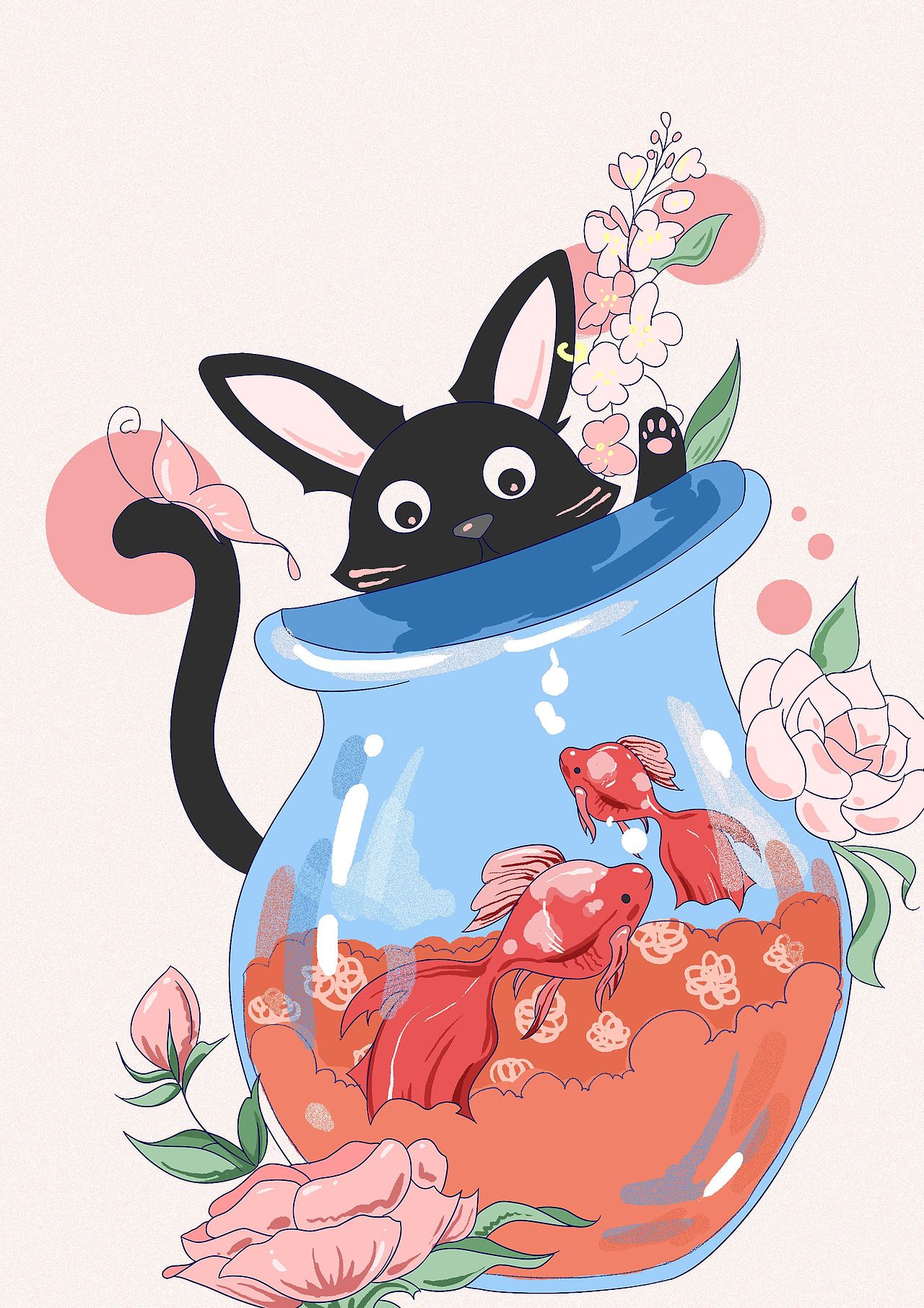 想养宠物啊！（图ZMjQ2MDQ5NzA0） - 儿童插画 - 站酷设计师月落星沉坠兔收光原创素材 - 站酷ZCOOL