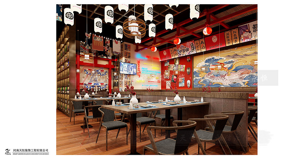 泷川日料店安徽芜湖店设计