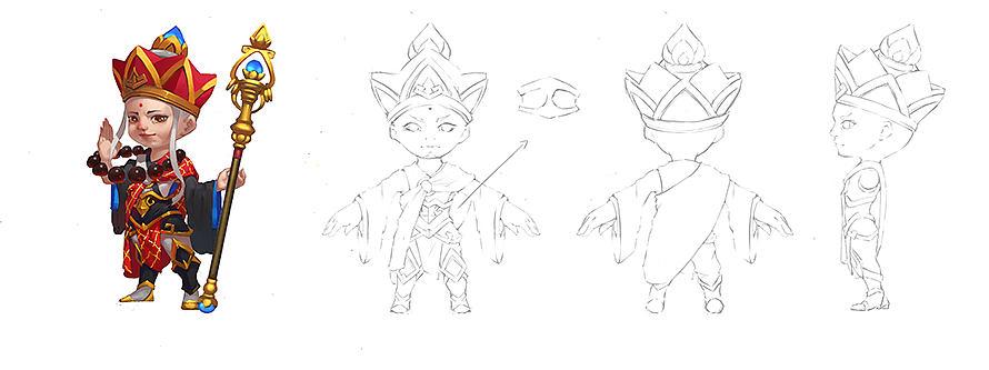 不一樣的Q版西游（圖ZNzk2Njc3NjA=） - 游戲原畫 - 站酷設(shè)計師狂拓原創(chuàng)素材 - 站酷ZCOOL