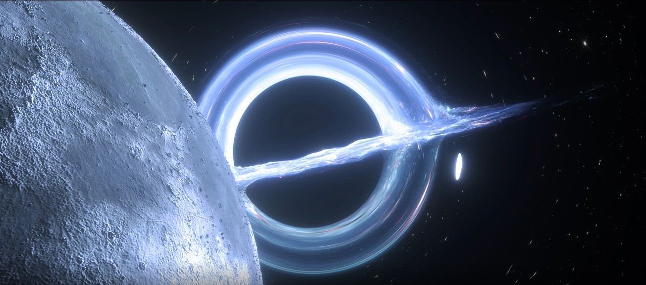 星际穿越-黑洞-临摹