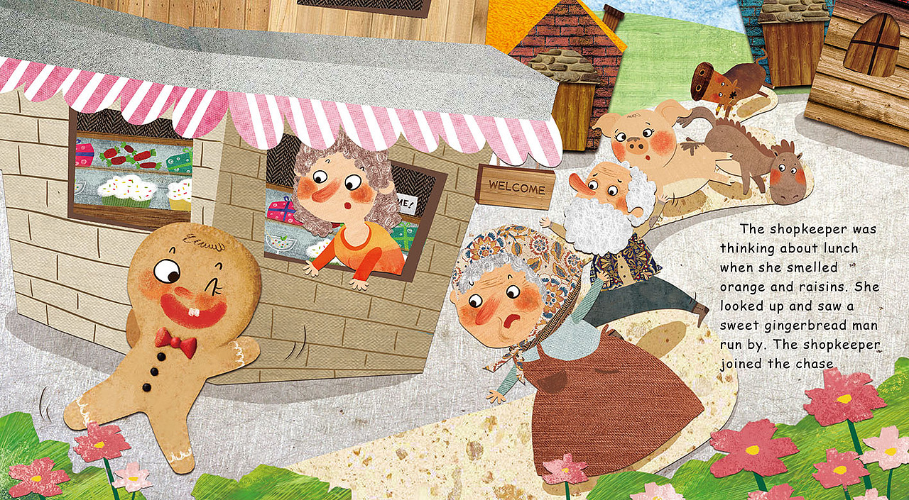 姜饼人（图ZMjg5NTIxODM2） - 儿童插画 - 站酷设计师董美红原创素材 - 站酷ZCOOL