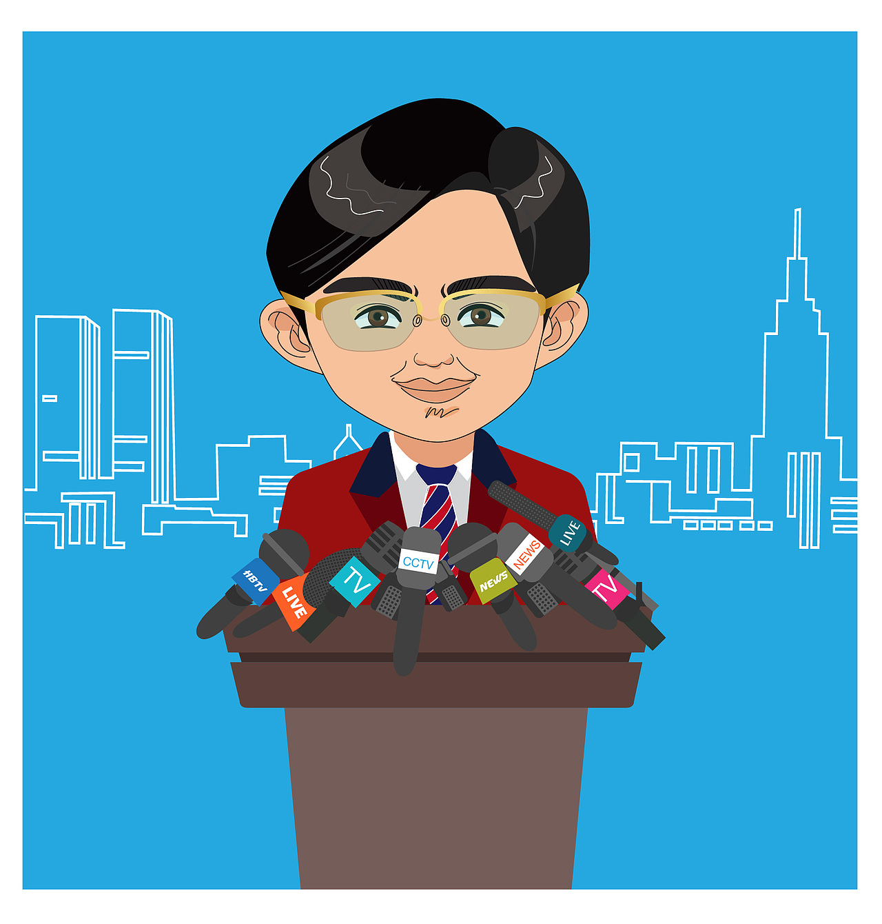 董事长q版角色设计