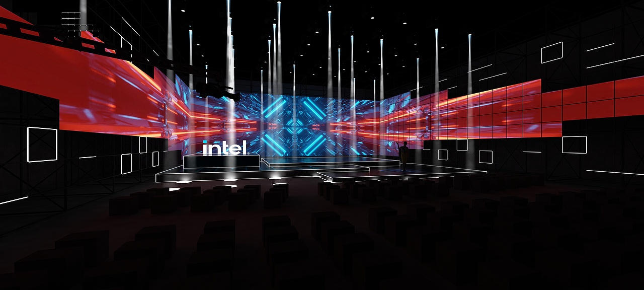 新品发布会舞美（图ZMjM4NTU3MDcy） - 舞台美术 - 站酷设计师丶北极光原创素材 - 站酷ZCOOL