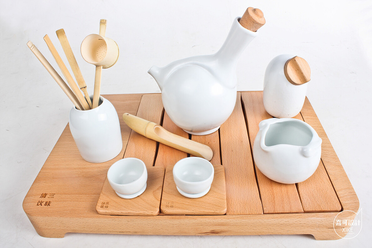 纯手工制作茶具作品