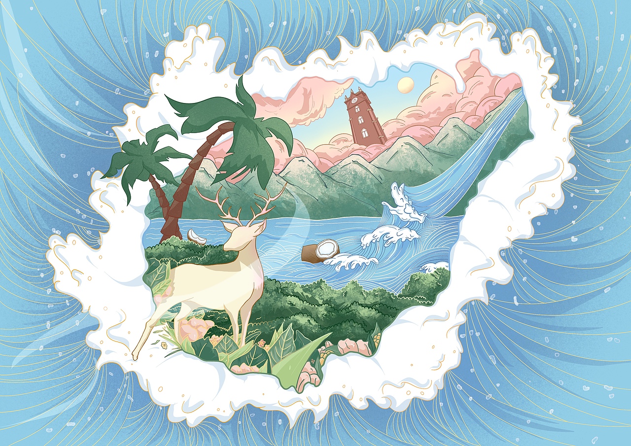 追忆海南（图ZMjM1NDI0ODYw） - 包装 - 站酷设计师喝掉酸奶原创素材 - 站酷ZCOOL