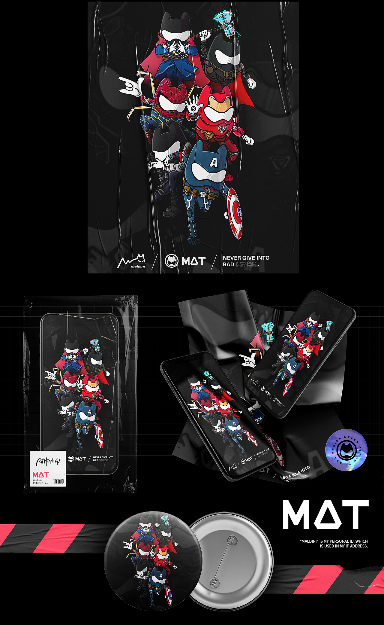 个人IP全案设计(潮玩公仔形象部分)