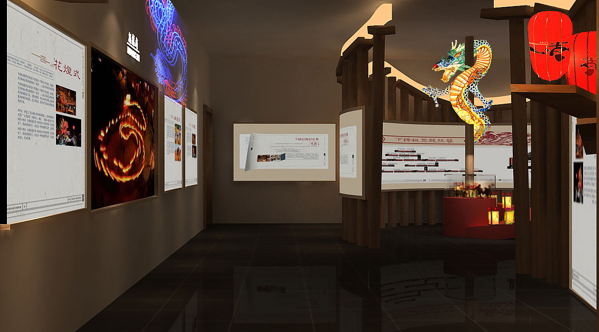 板凳龙民俗文化展示馆(原创文化展馆)(图ZMTg5NzQ0MTI0) - 其他三维 - 站酷设计师Shiyuan野子原创素材 - 站酷ZCOOL
