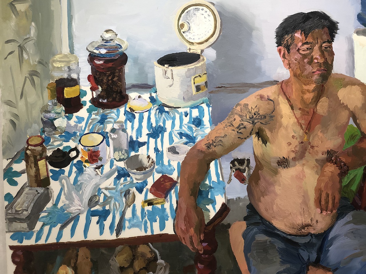 刘小东个人画展整理（图ZMjcwNTA0NDg4） - 绘画 - 站酷设计师流浪的小七原创素材 - 站酷ZCOOL