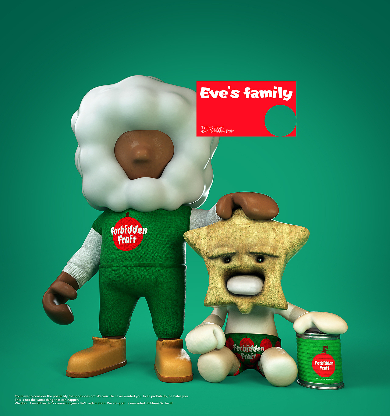 Eve's family(图ZMjY5MjE1ODgw) - 其他三维 - 站酷设计师黑tootoo原创素材 - 站酷ZCOOL