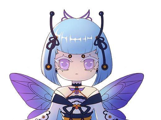 蝶物語（個人主頁-ZNjE5OTc4Mjg=） - 創(chuàng)作習(xí)作 - 站酷設(shè)計師招財土狗兒原創(chuàng)素材 - 站酷ZCOOL