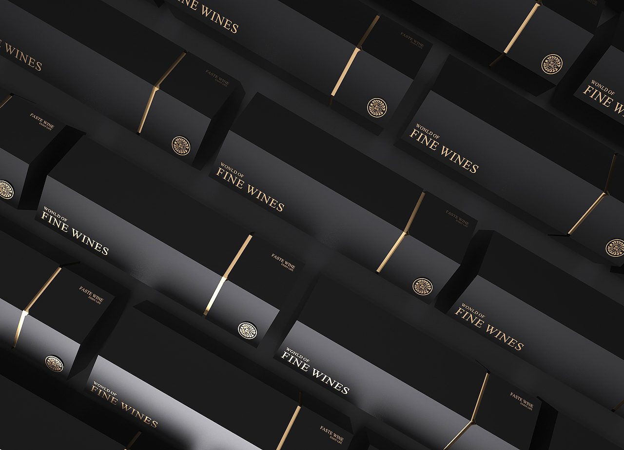 红酒礼盒包装设计