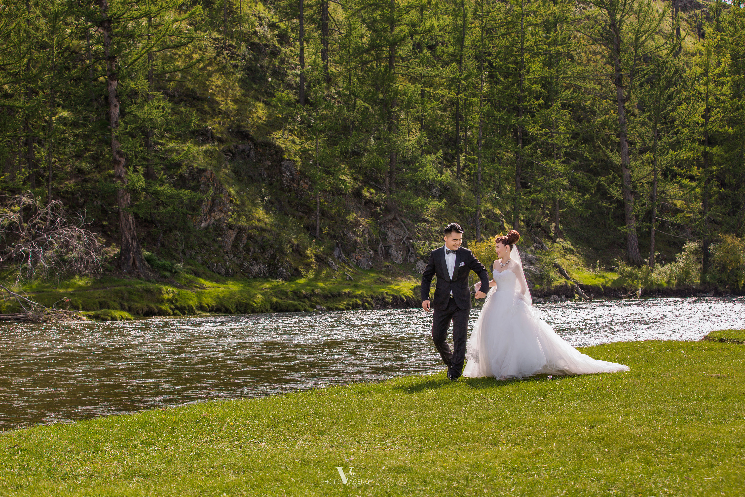 蒙古族风光 婚纱 结婚照