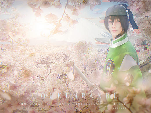 刀剑乱舞-石切丸COS后期